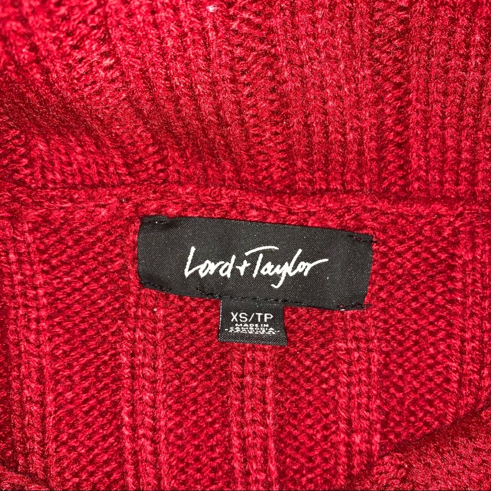 Lord&Taylor Ribbed Sweater - Picture 3 of 4
